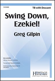 Swing Down, Ezekiel! TB choral sheet music cover Thumbnail
